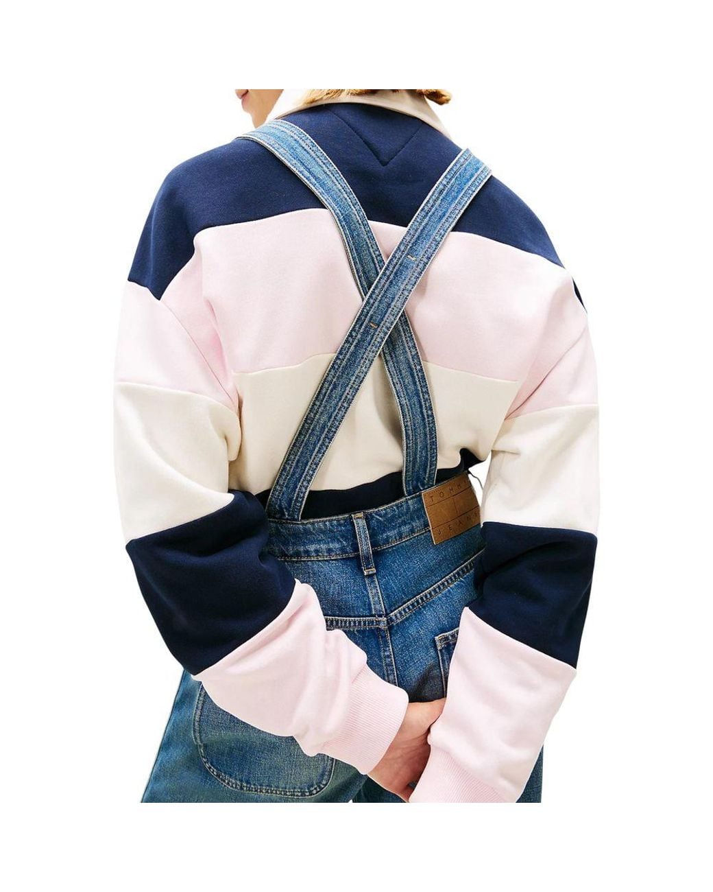 Tommy Hilfiger Blue Recycled Cotton Jumpsuit