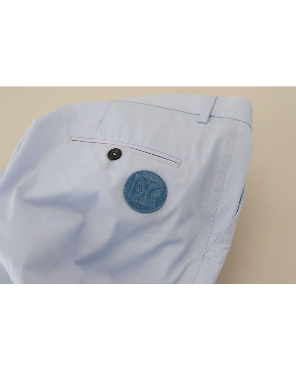 Dolce & Gabbana Blue Elegant Slim Fit Chinos for men