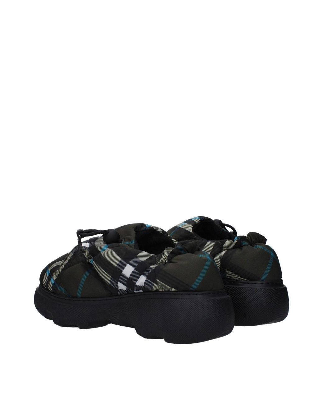 Burberry Black Green Fabric Slip for men