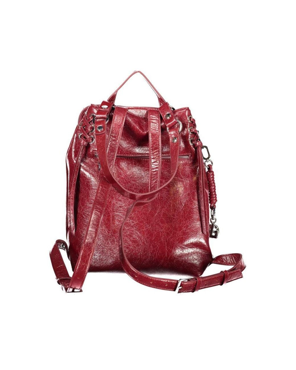Desigual Red Poliuretano 's Backpack