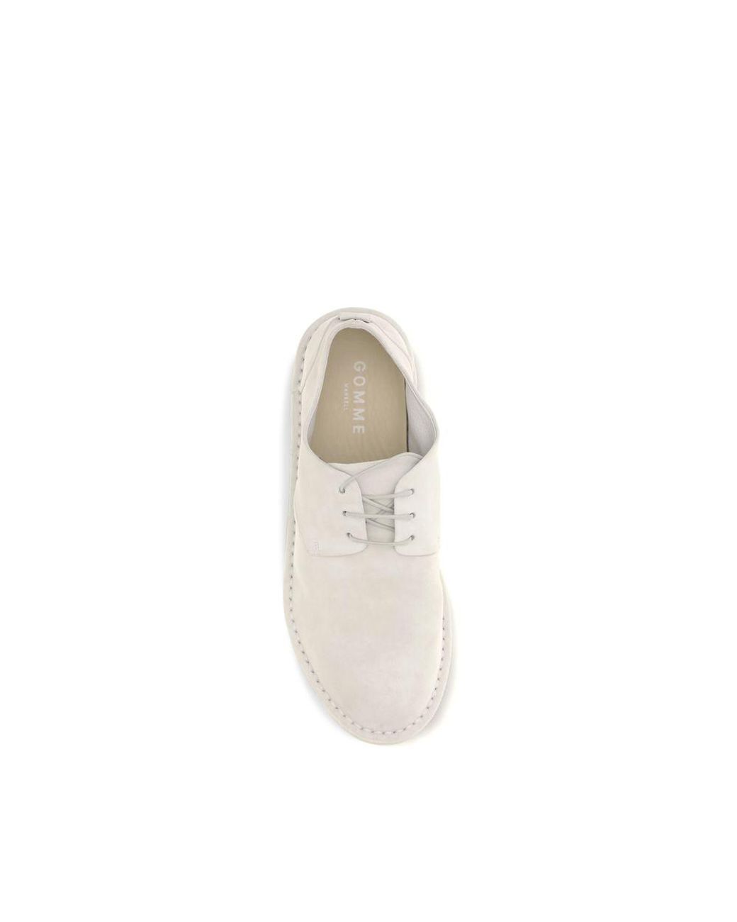 Marsèll White Calf Leather Bos Taurus Oxfords And Derbies for men