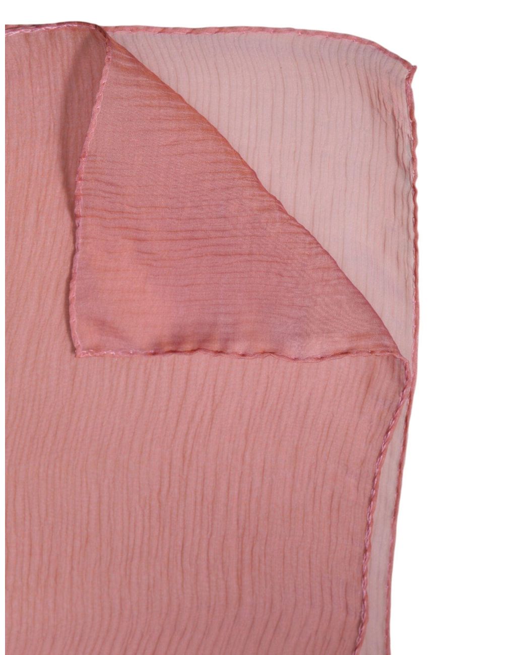 Dolce & Gabbana Pink Silk Rectangle Wrap Shawl Scarf