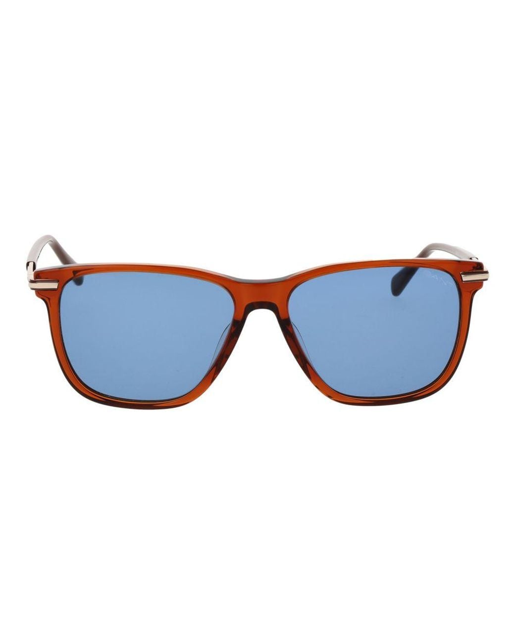 Gant Blue Brown Acetate Sunglasses for men