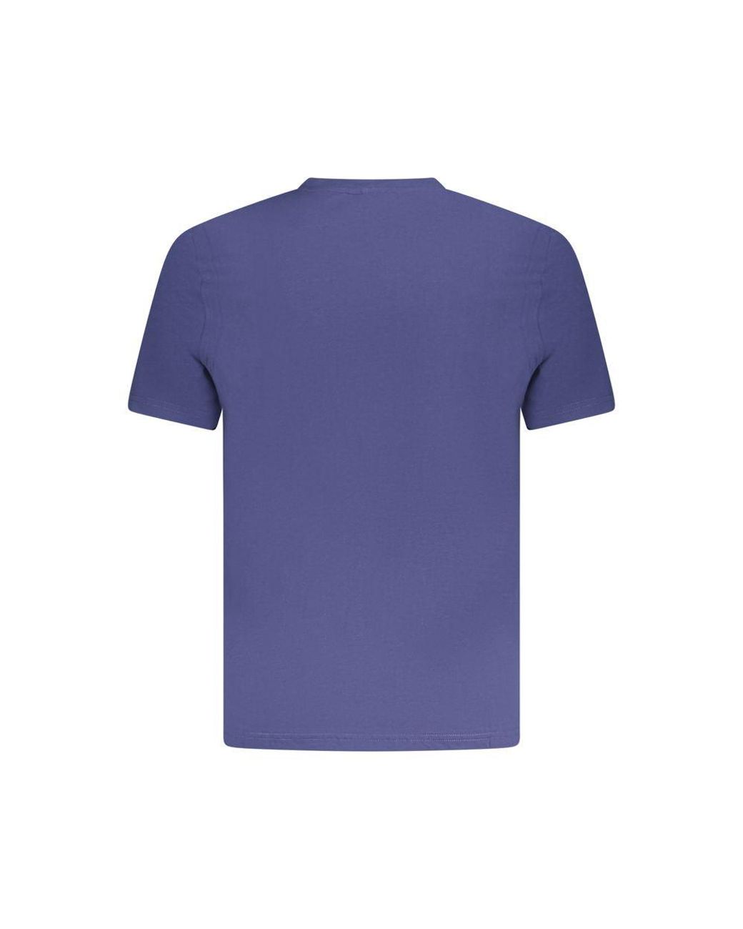 K-Way Blue Cotton T for men