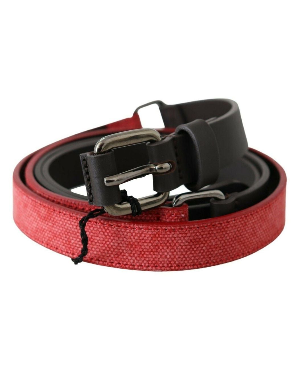 CoSTUME NATIONAL Black Elegant Leather Fashion Belt