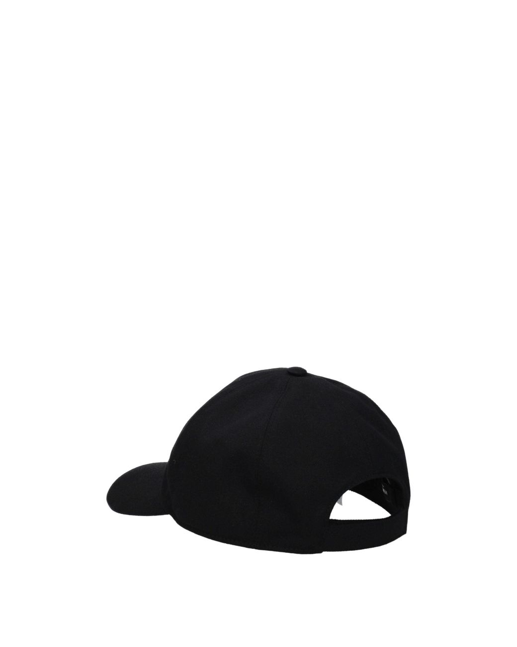 Versace Black Cotton Cap (Baseball Hat)