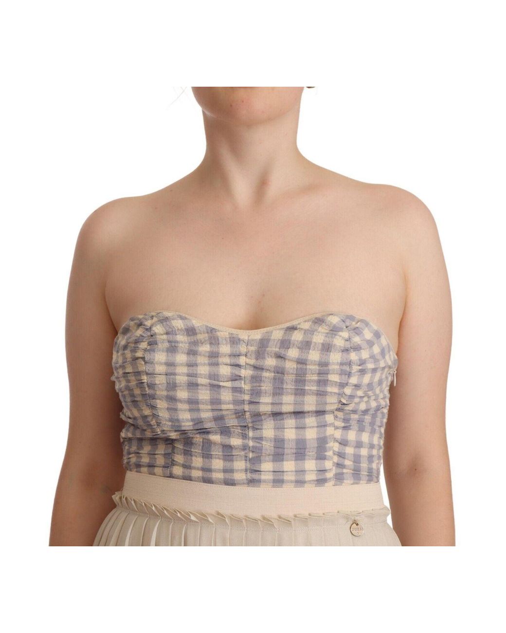Guess Natural Gues Chic Straples A-Line Dres