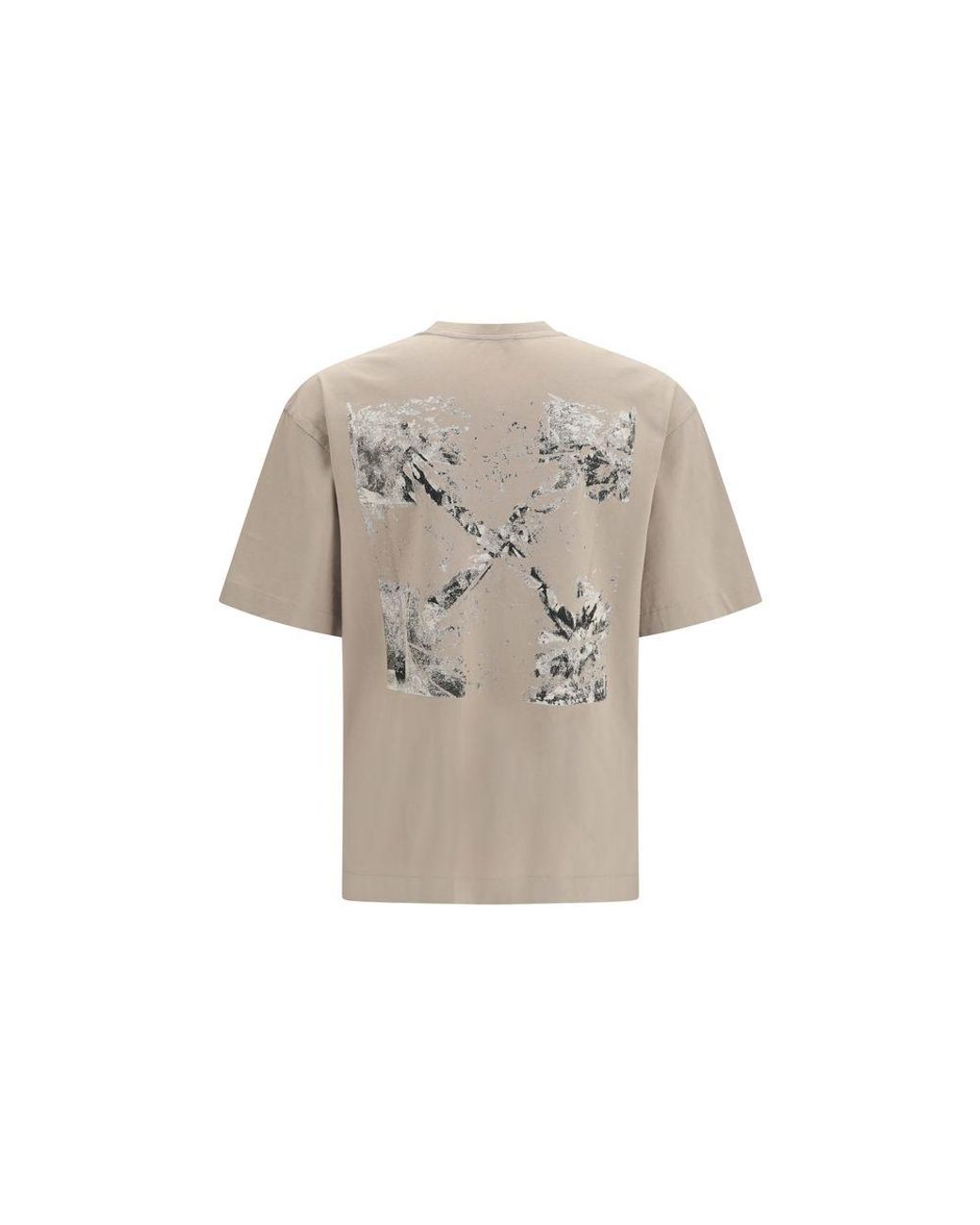 Off-White c/o Virgil Abloh Gray Beige Cotton Sportswear - L for men