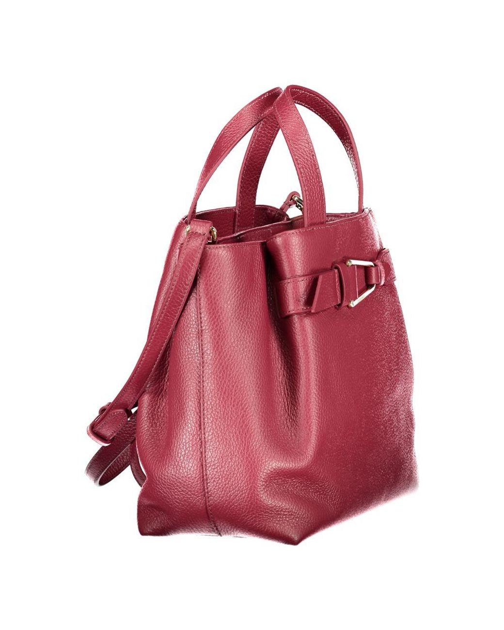 Coccinelle Pink Leather Handbag"