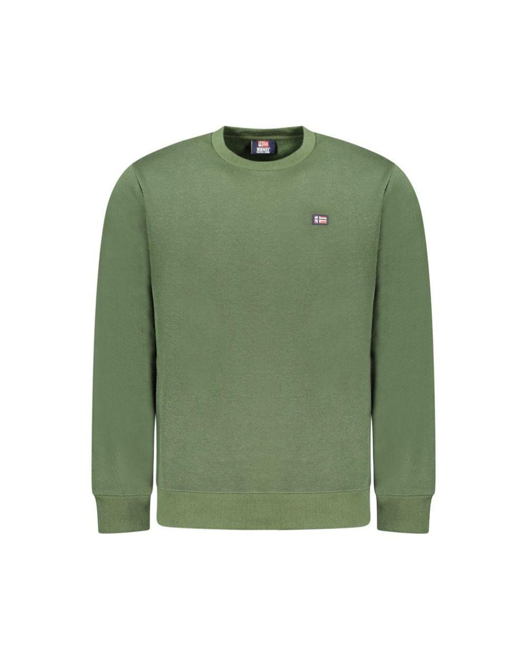 Norway 1963 Green Verde Cotton Sweatshirt for men