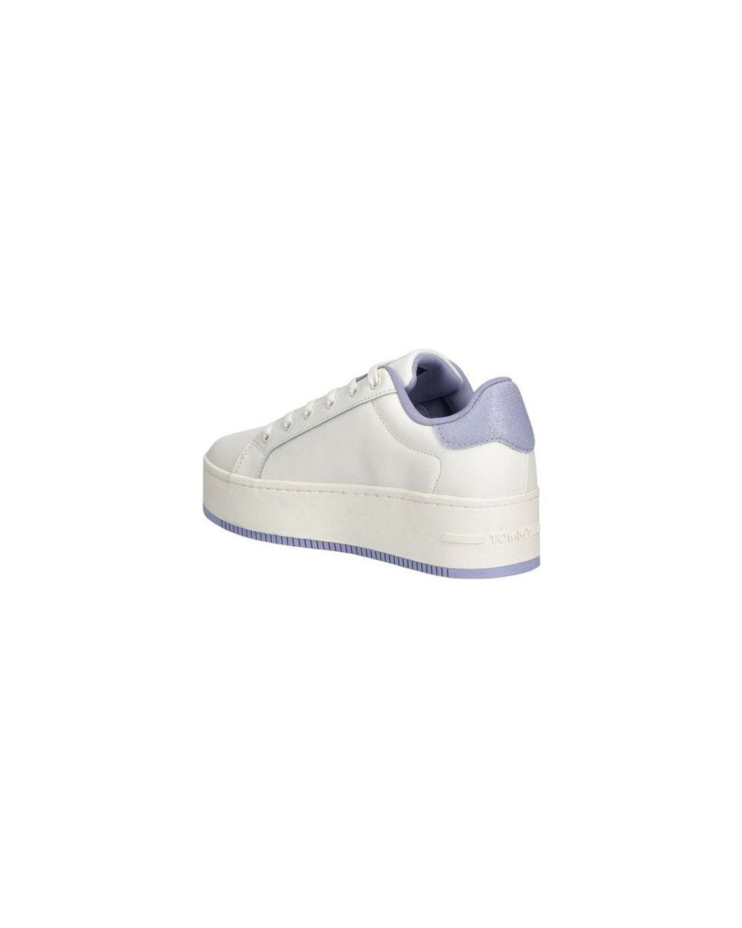 Tommy Hilfiger White Leather Chunky Sneakers