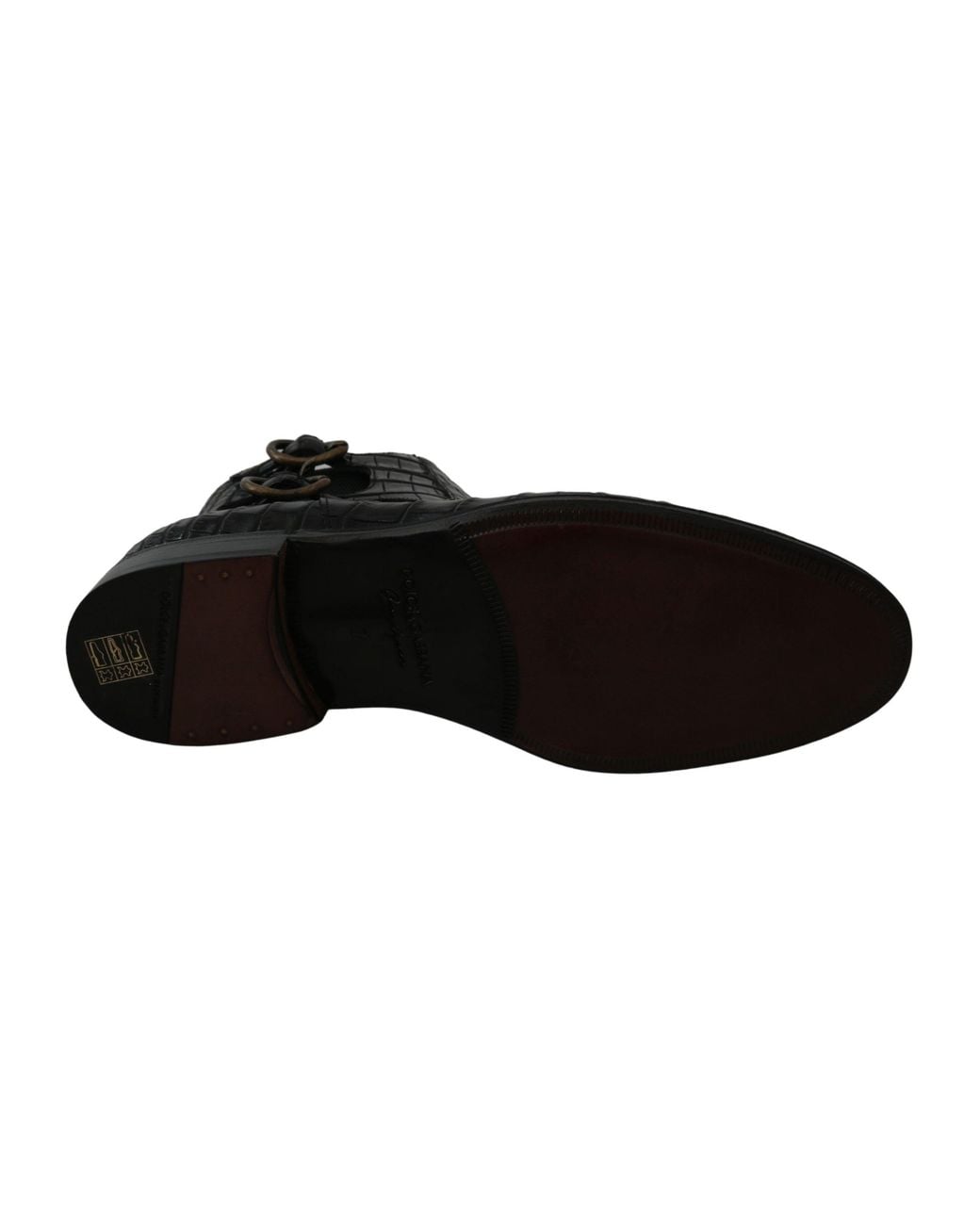 Dolce & Gabbana Black Ankle Boots for men