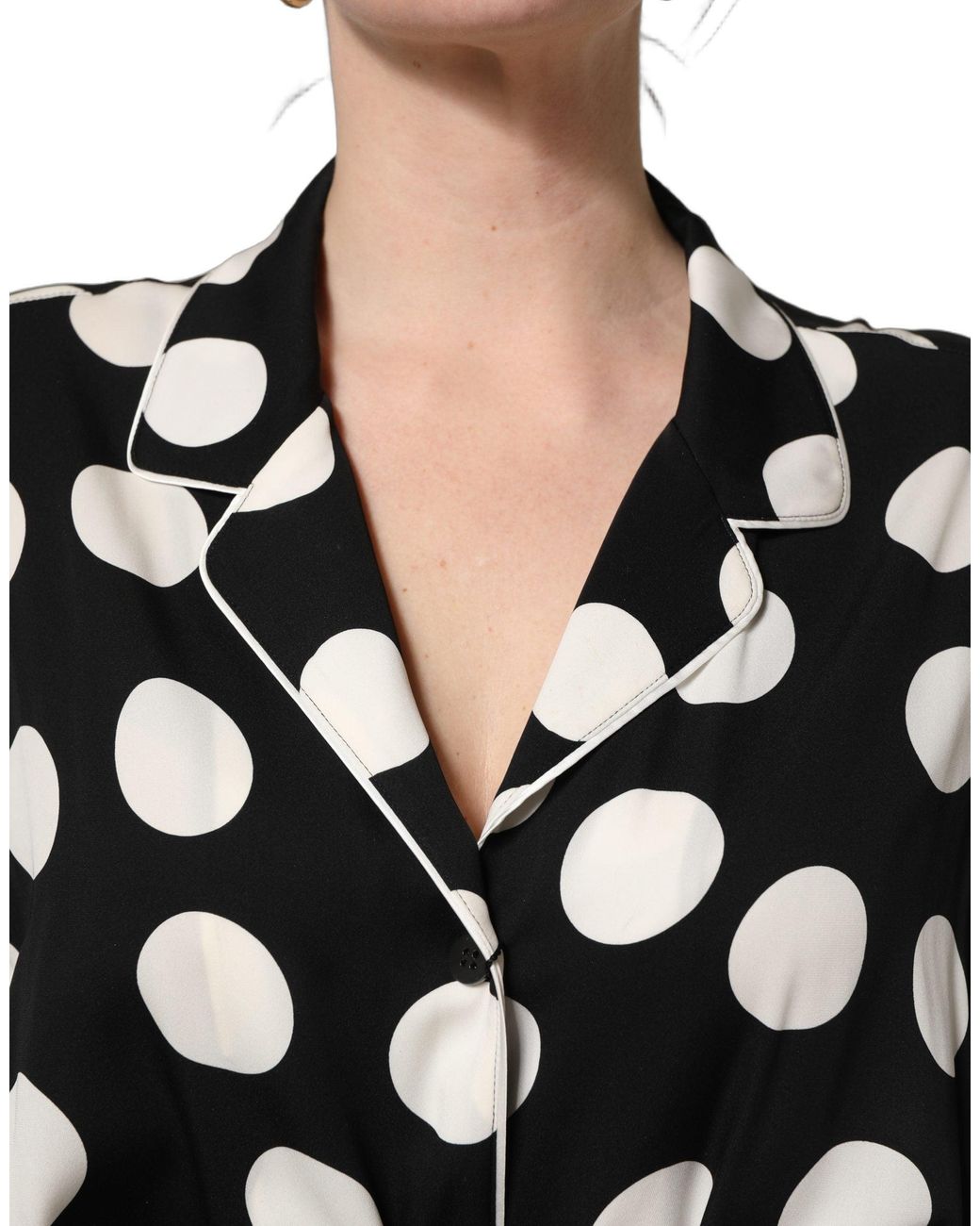 Dolce & Gabbana Black Pyjamas