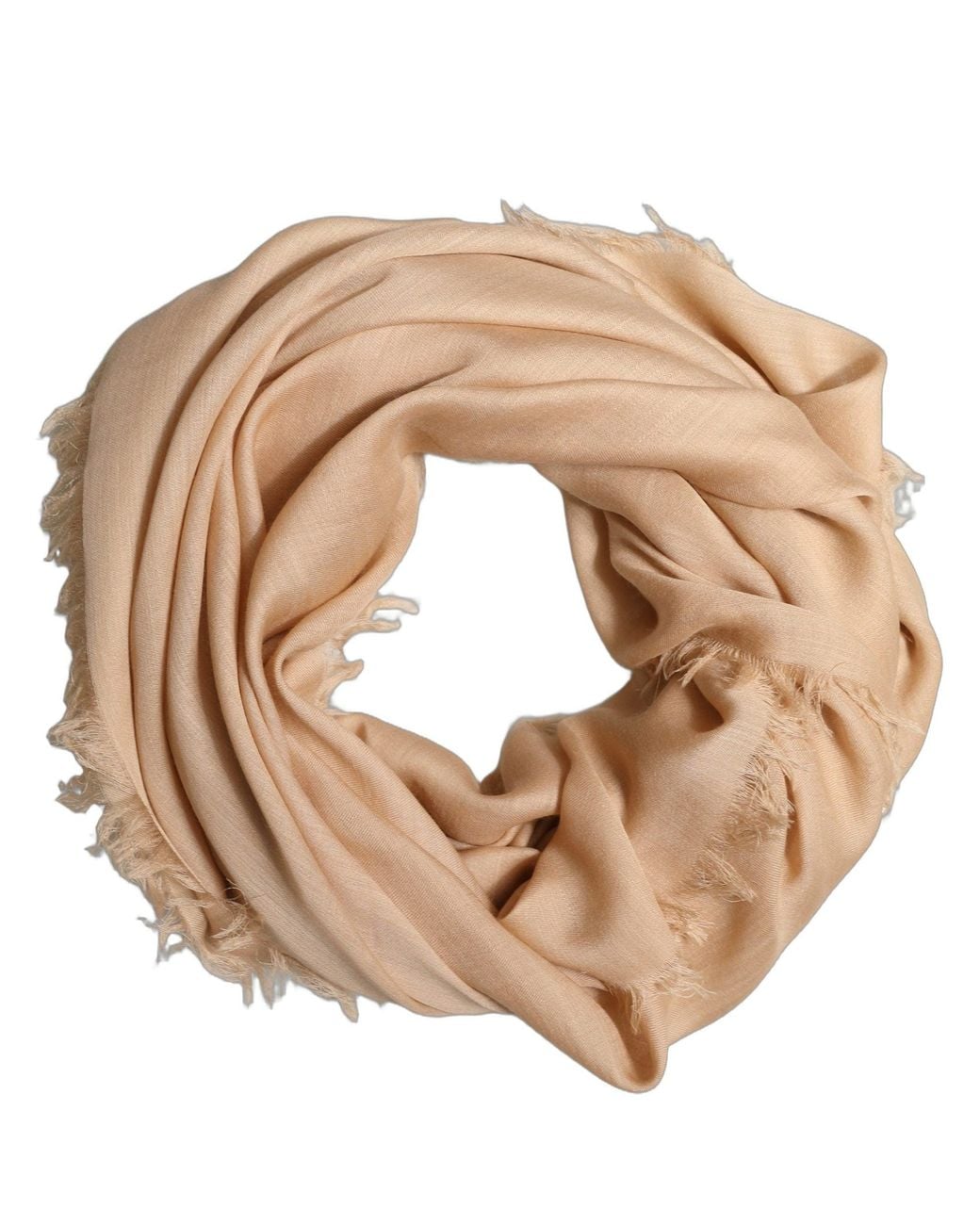Dolce & Gabbana Pink Beige Silk Wool Fringed Men Lace Stole Scarf for men
