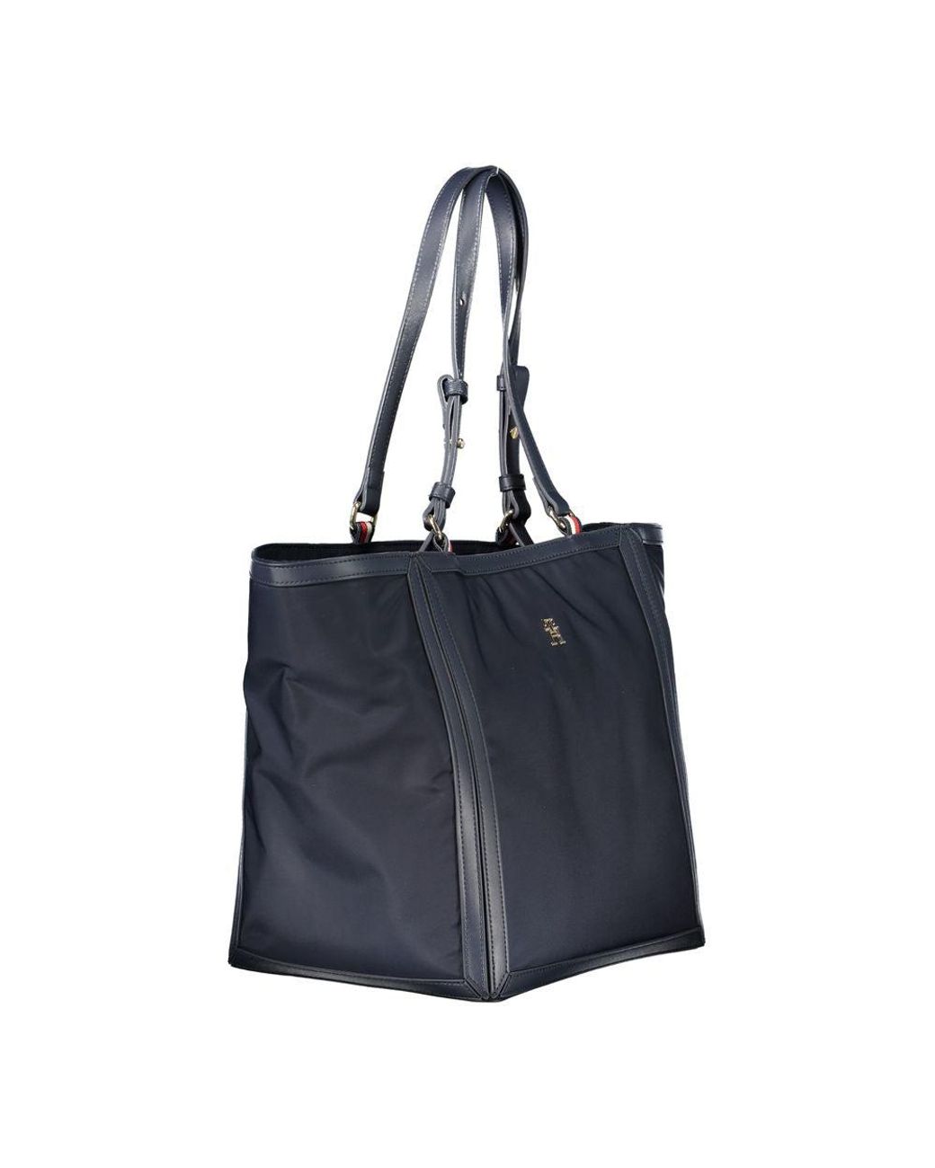 Tommy Hilfiger Blue Polyester Handbag