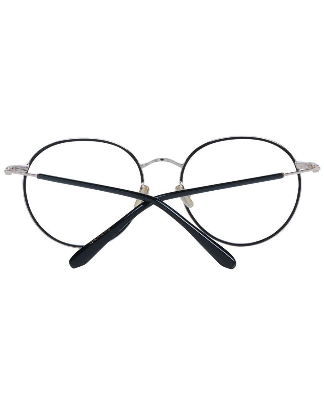 Sandro Metallic Black Metal Glasses (frames)