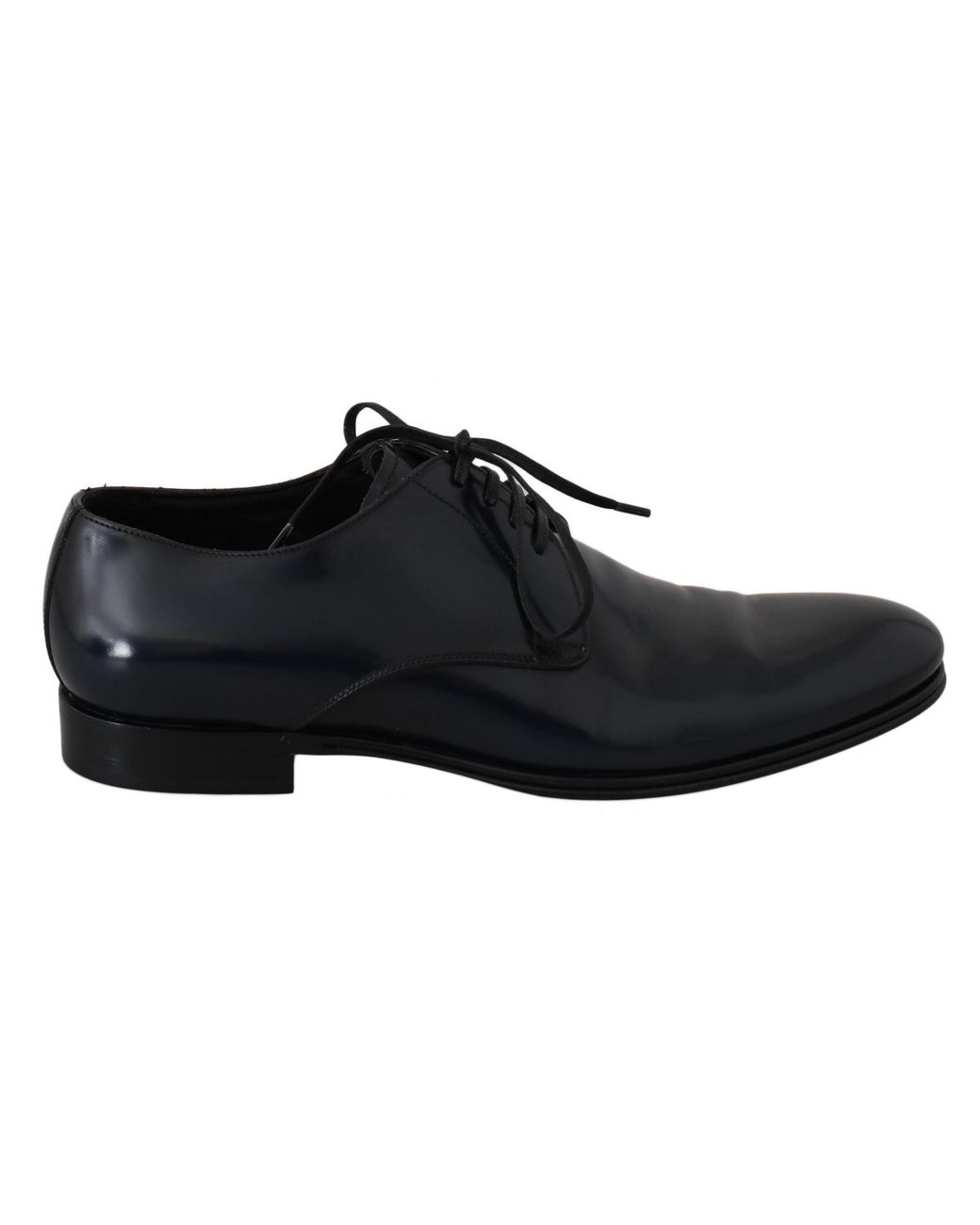 Dolce & Gabbana Black Patent Leather Oxford Shoes for men
