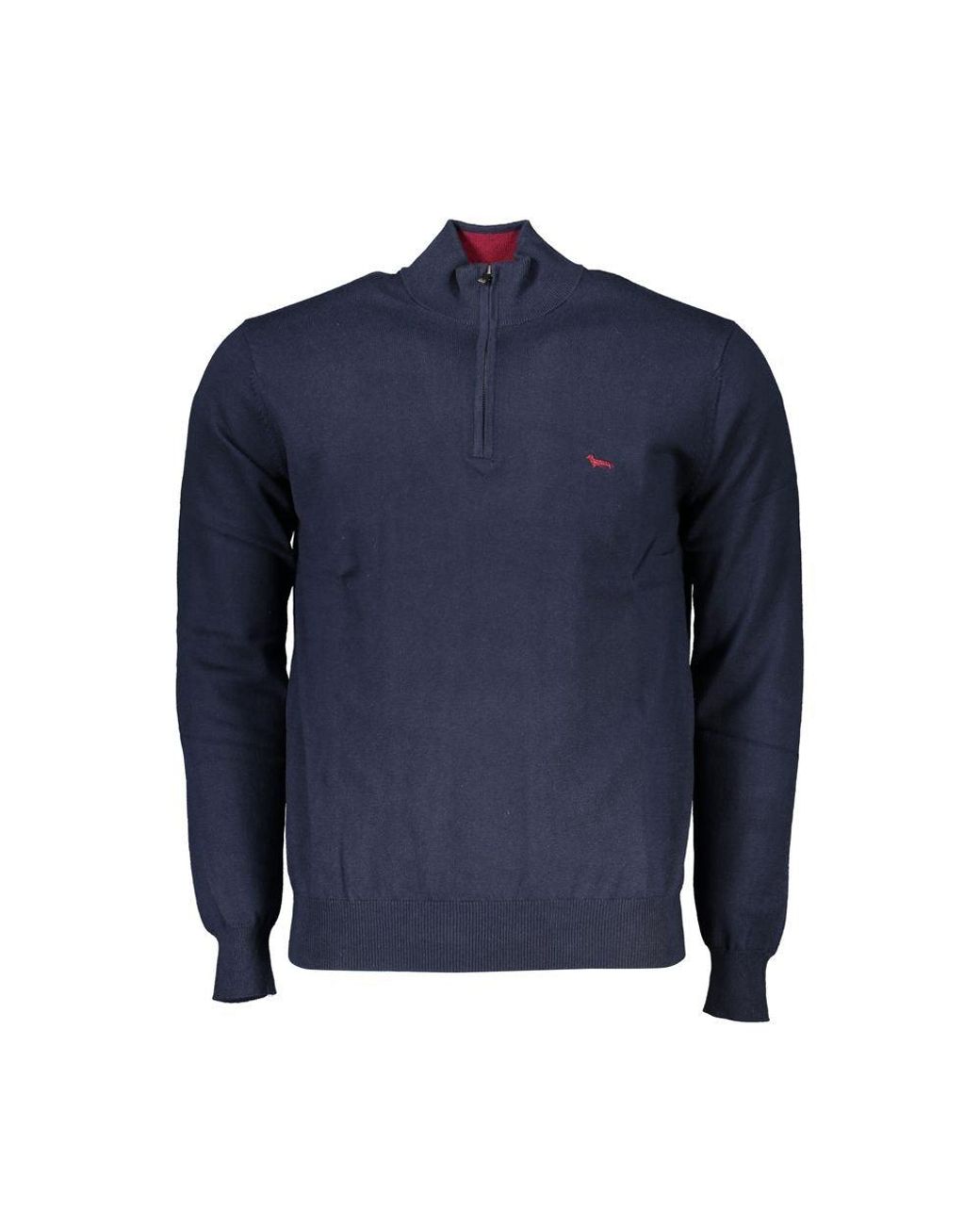 Harmont & Blaine Blue Cotton Sweater for men