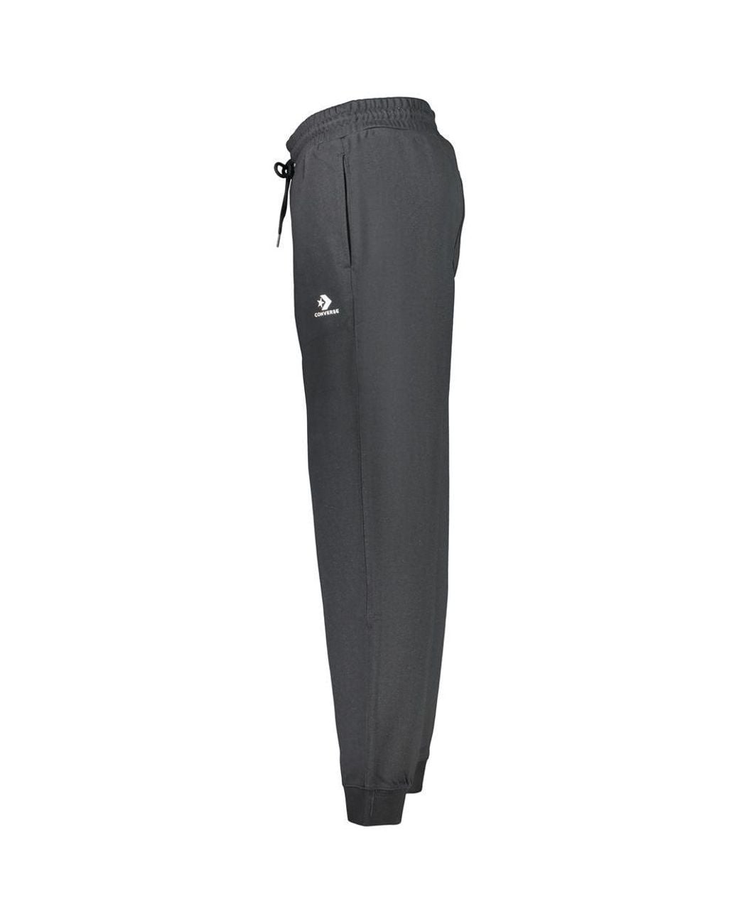 Converse Gray Black Cotton Men's Pant for men