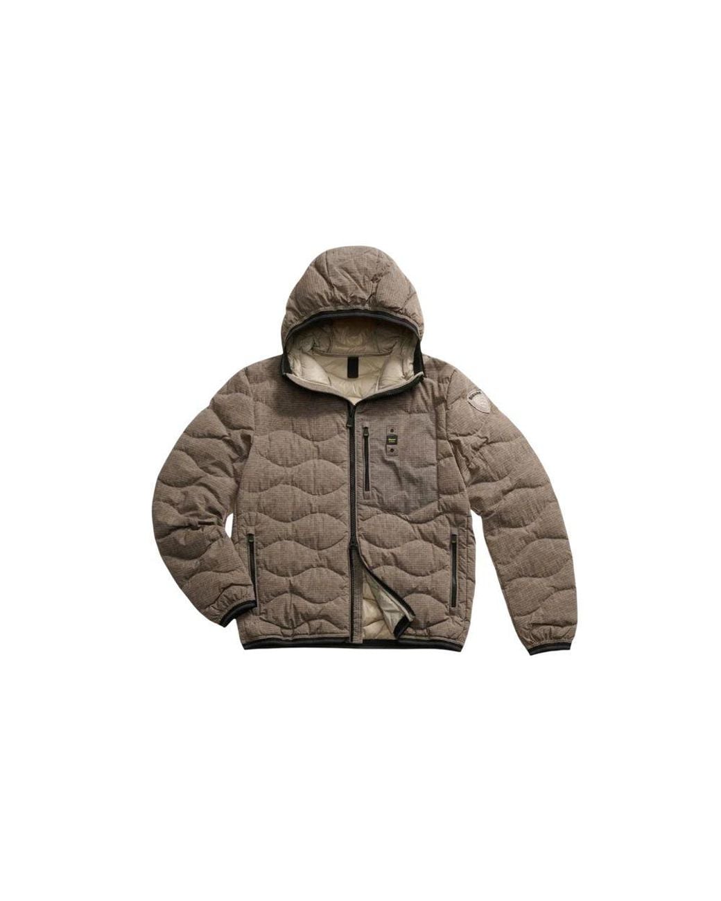 Blauer Brown Polyester Coat for men