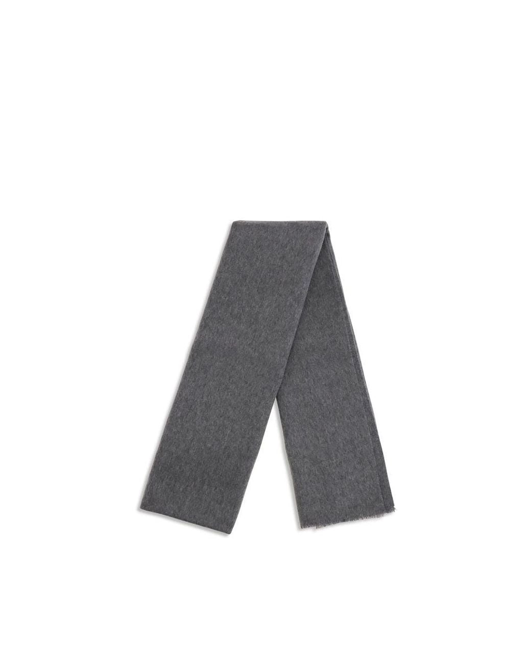 Jacquemus Gray Wool Oves Aries Scarf for men