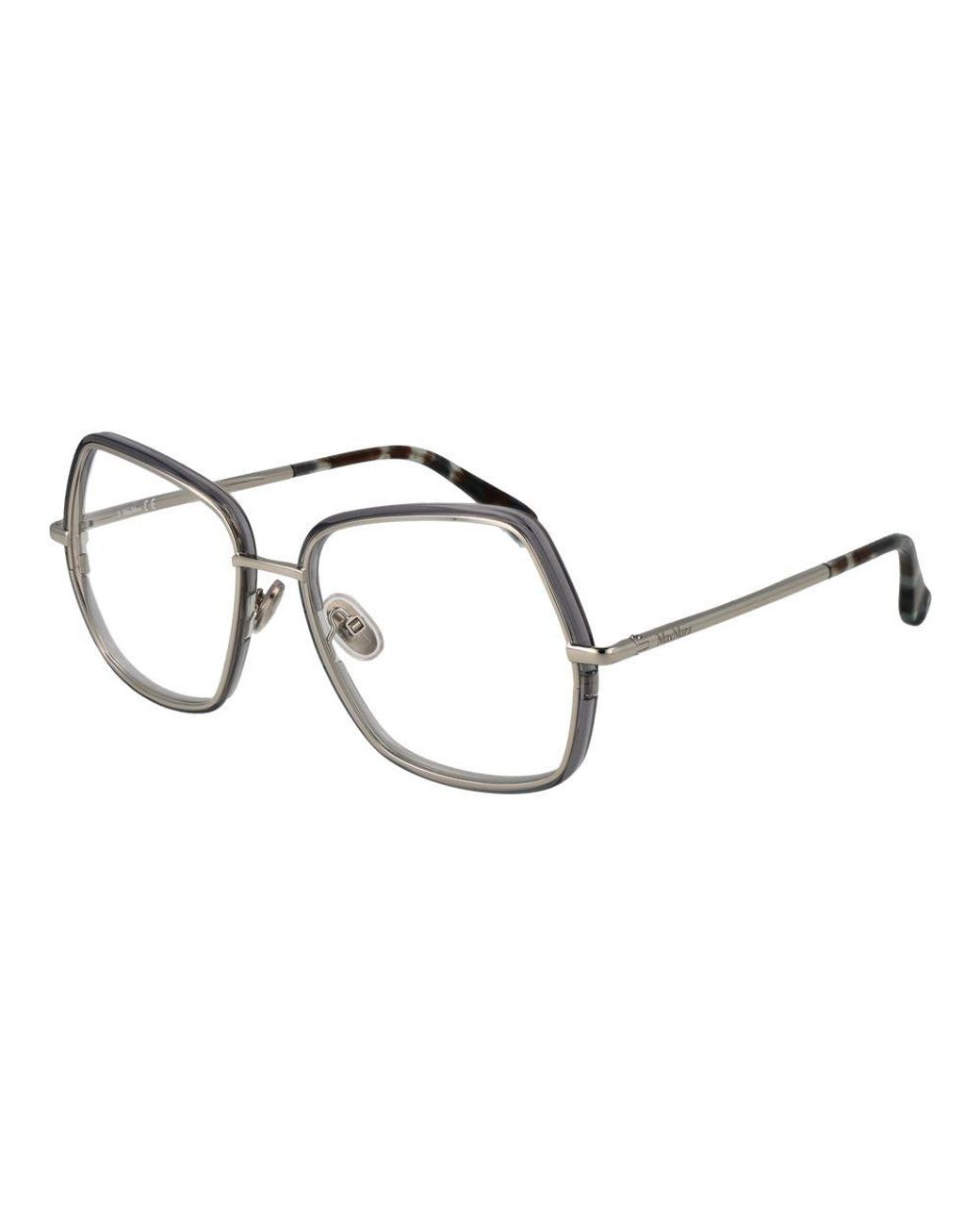 Max Mara Metallic Metal Glasses (Frames)