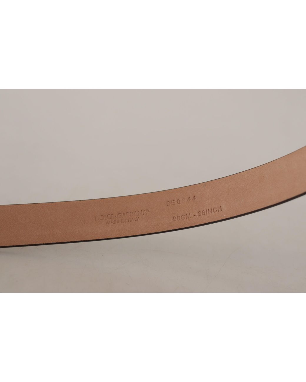Dolce & Gabbana Black Elegant Leather Logo Buckle Belt