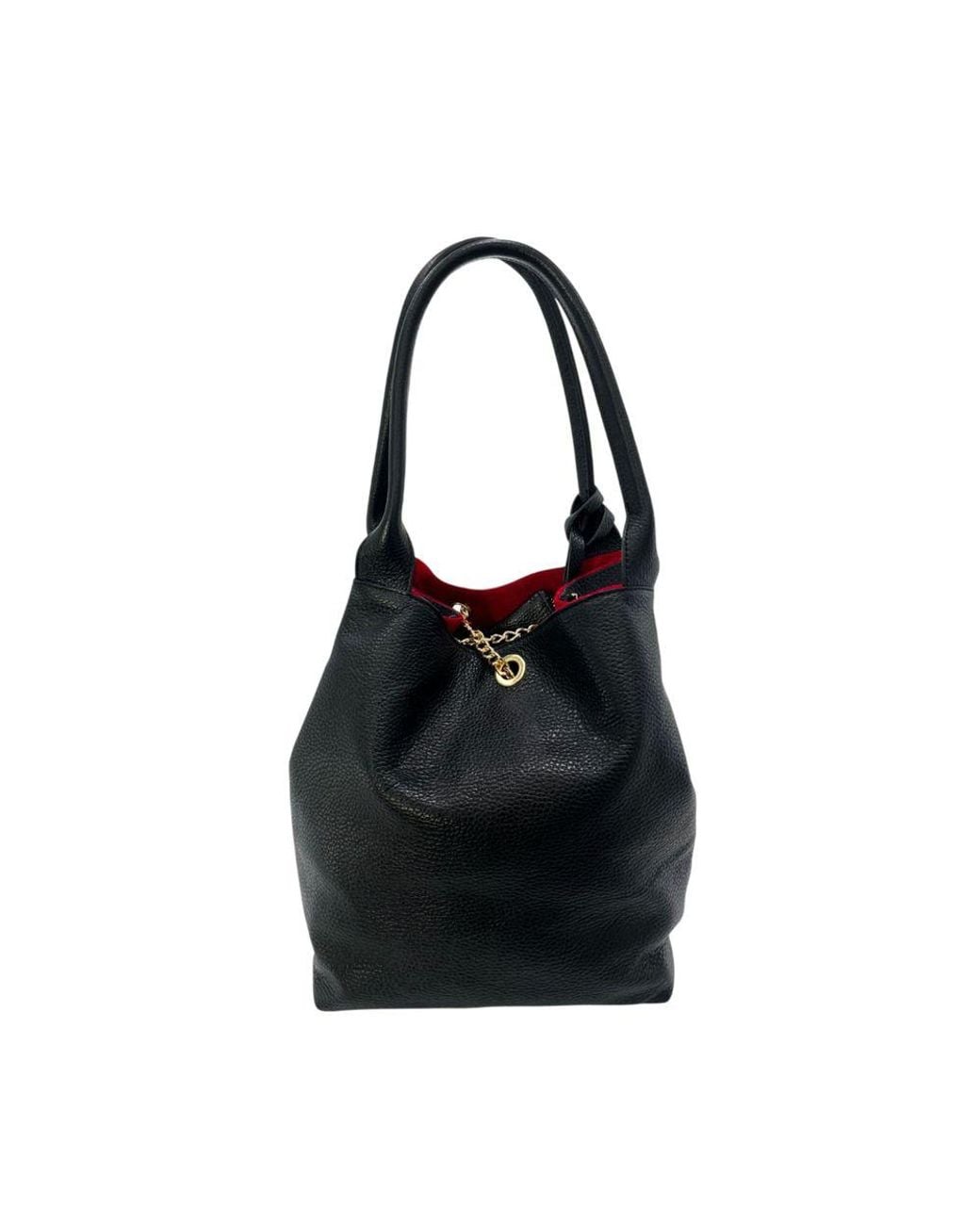 Baldinini Black Cow Shoulder Bag