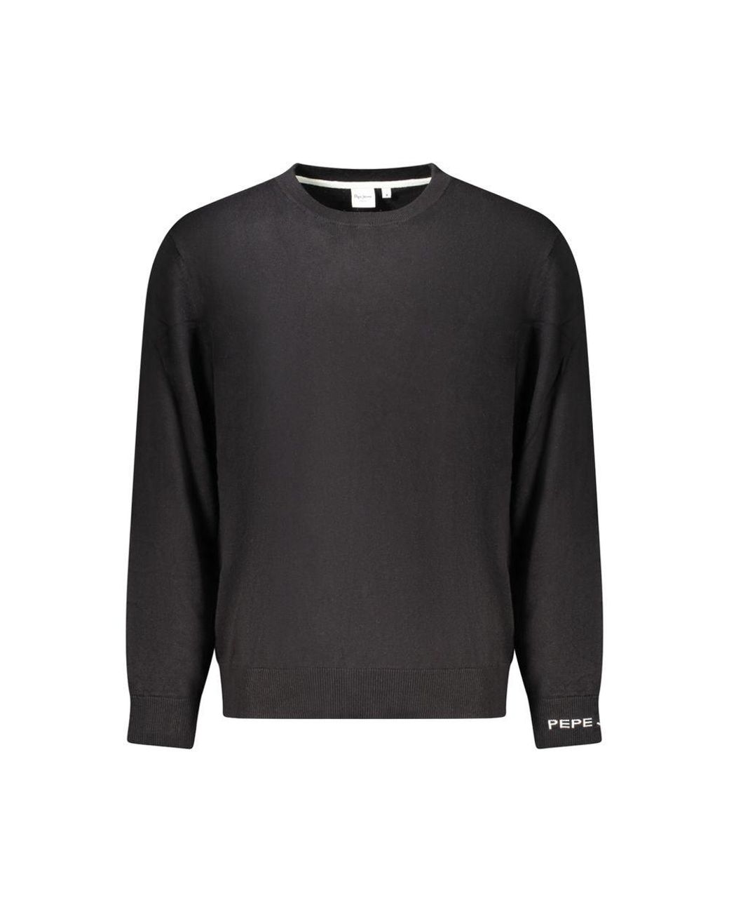 Pepe Jeans Black Cotton Men's Sweater for men