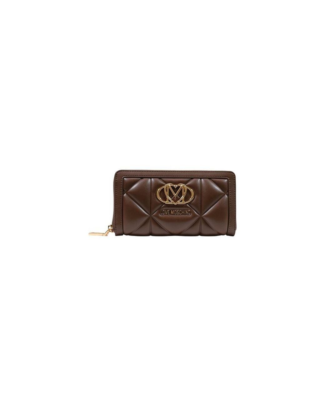 Love Moschino Brown Polyethylene Wallet