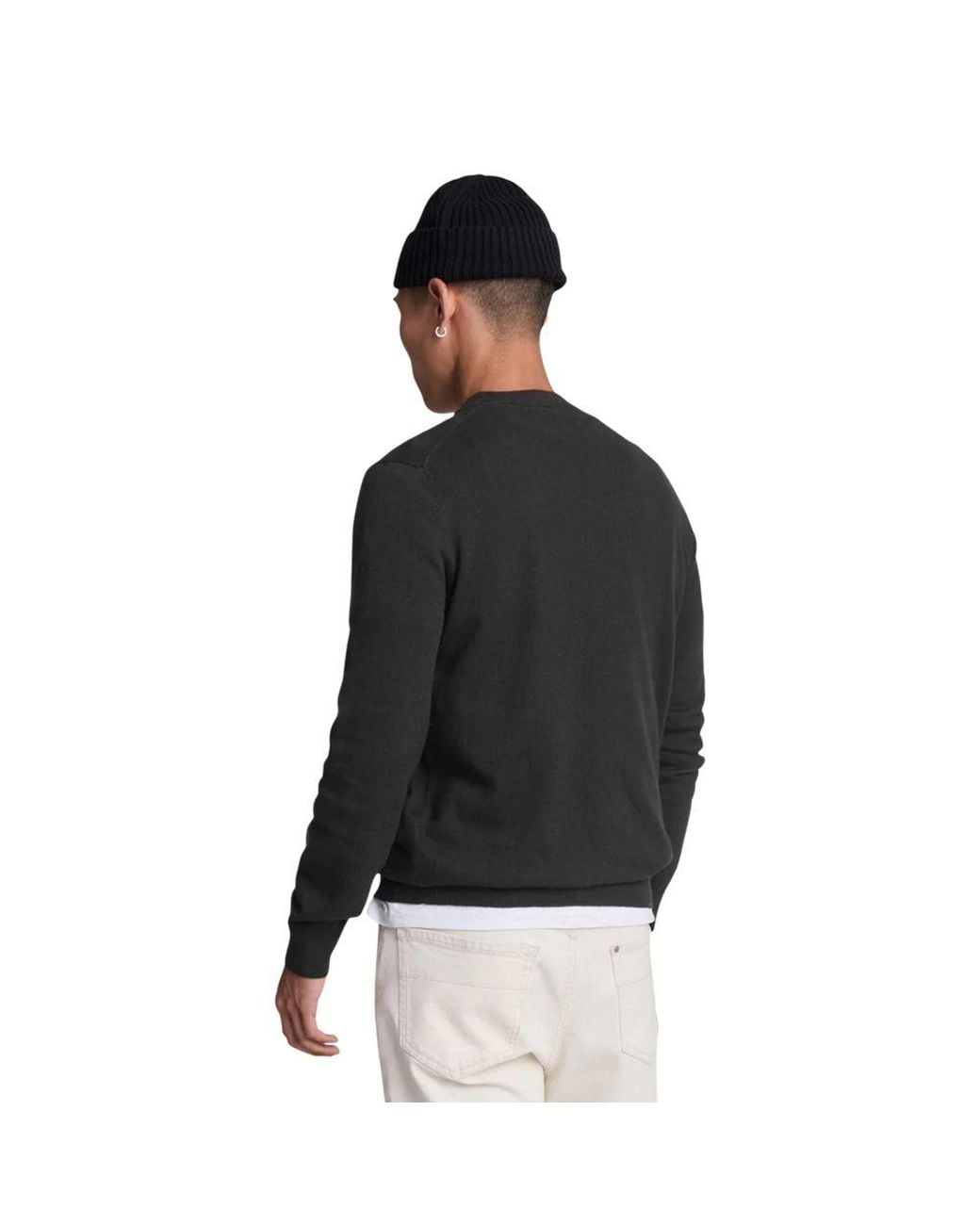 Lyle & Scott Black Cotton Sweatshirt for men