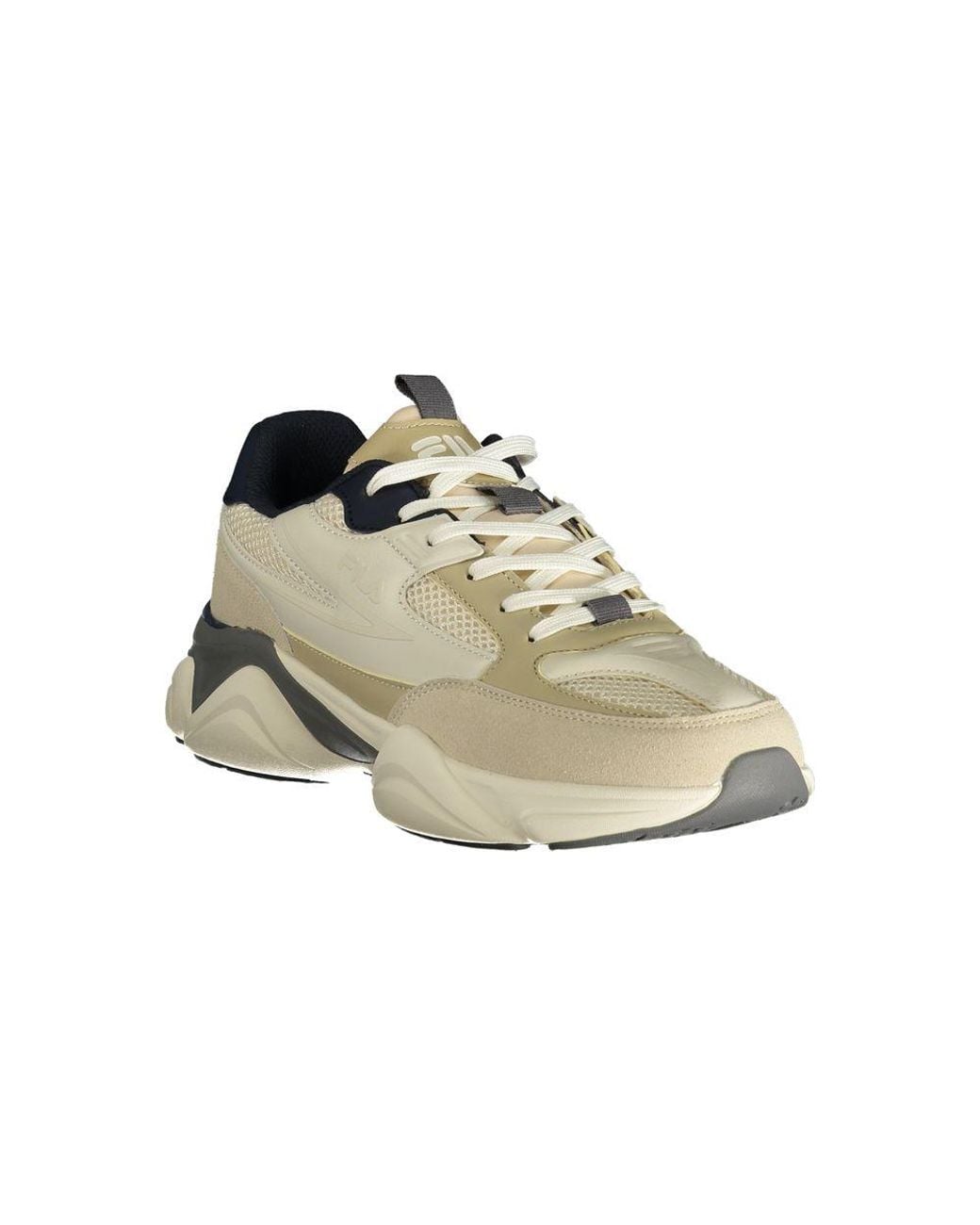 Fila Multicolor Beige Polyurethane Men's Sneaker for men