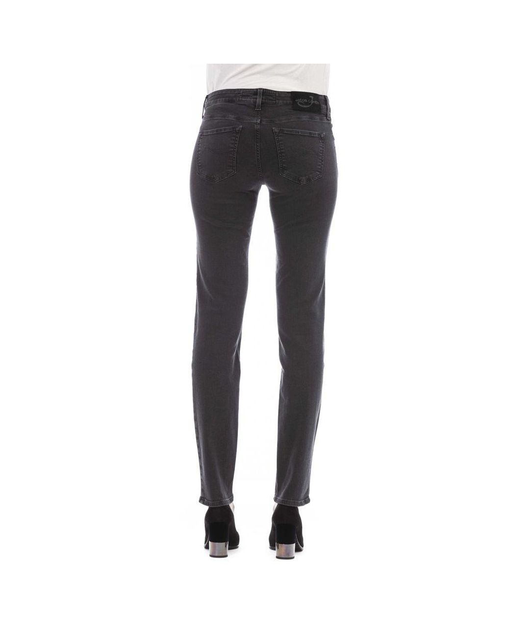 Jacob Cohen Gray Cotton Jeans