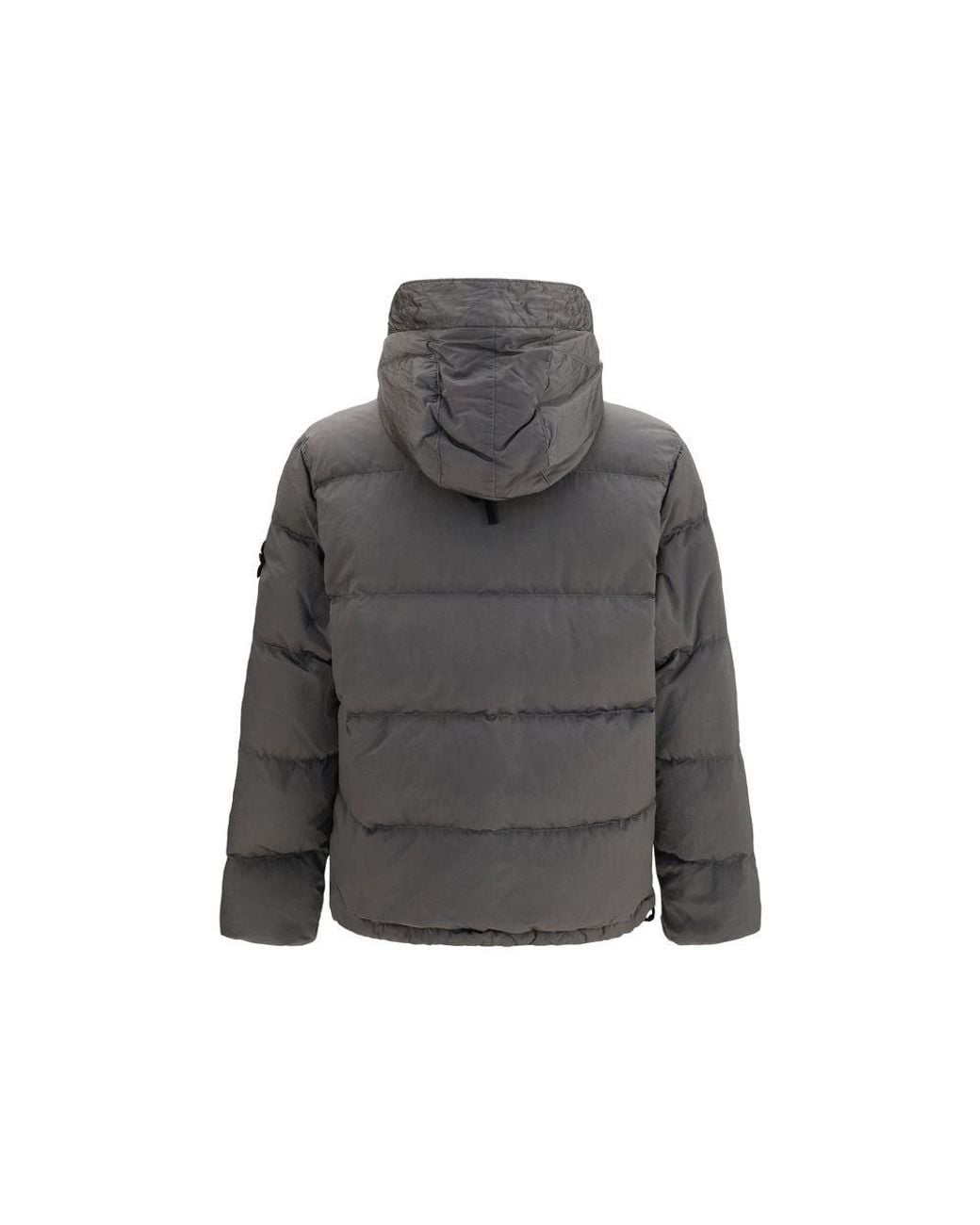 Stone Island Gray Polyamide Shell Jacket for men