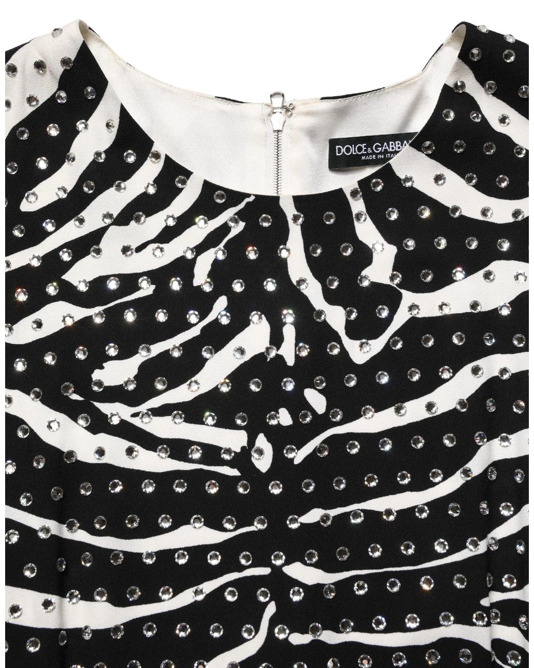 Dolce & Gabbana Black Short Dresses