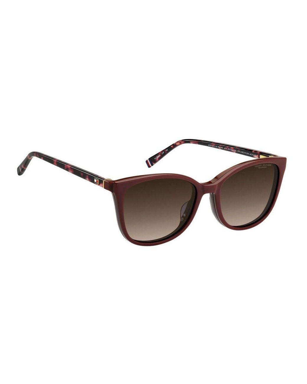 Tommy Hilfiger Brown Burgundy Acetate Glasses (frames)