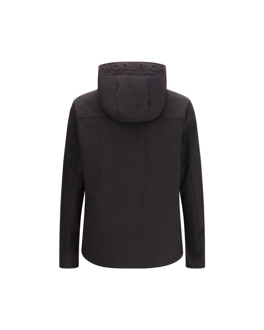 Woolrich Black Polyester Shell Jacket for men