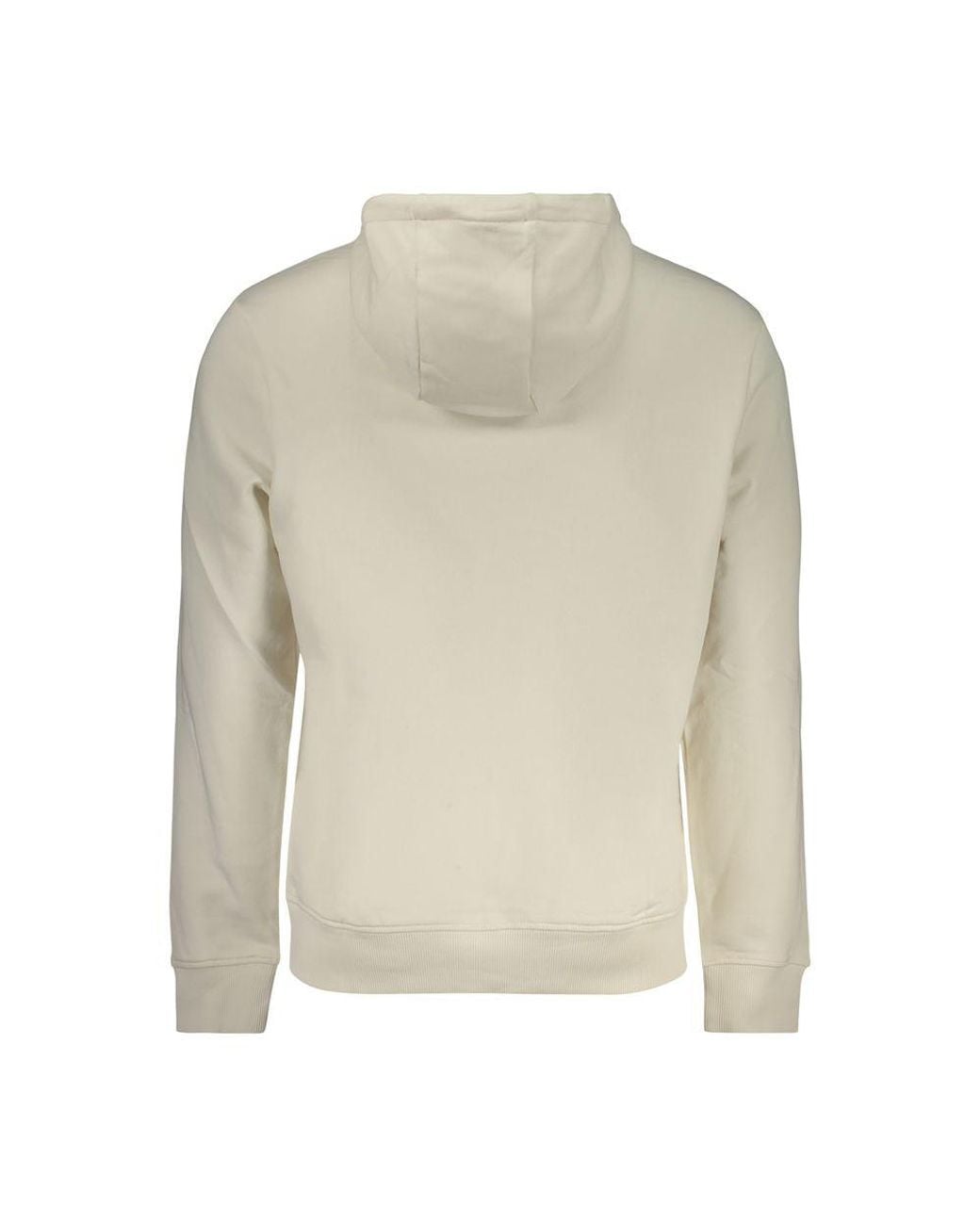 Napapijri Natural White Cotton Men's Sweatshirt for men