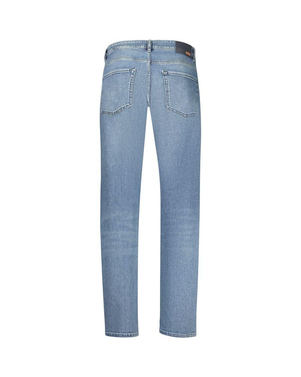 Boss Blue Cotton Men's Regular for men