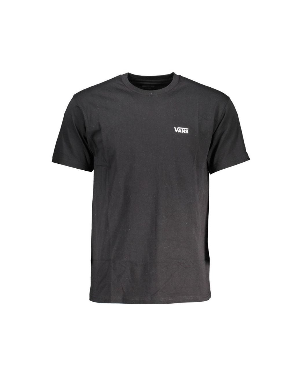 Vans Black Cotton T-Shirt for men