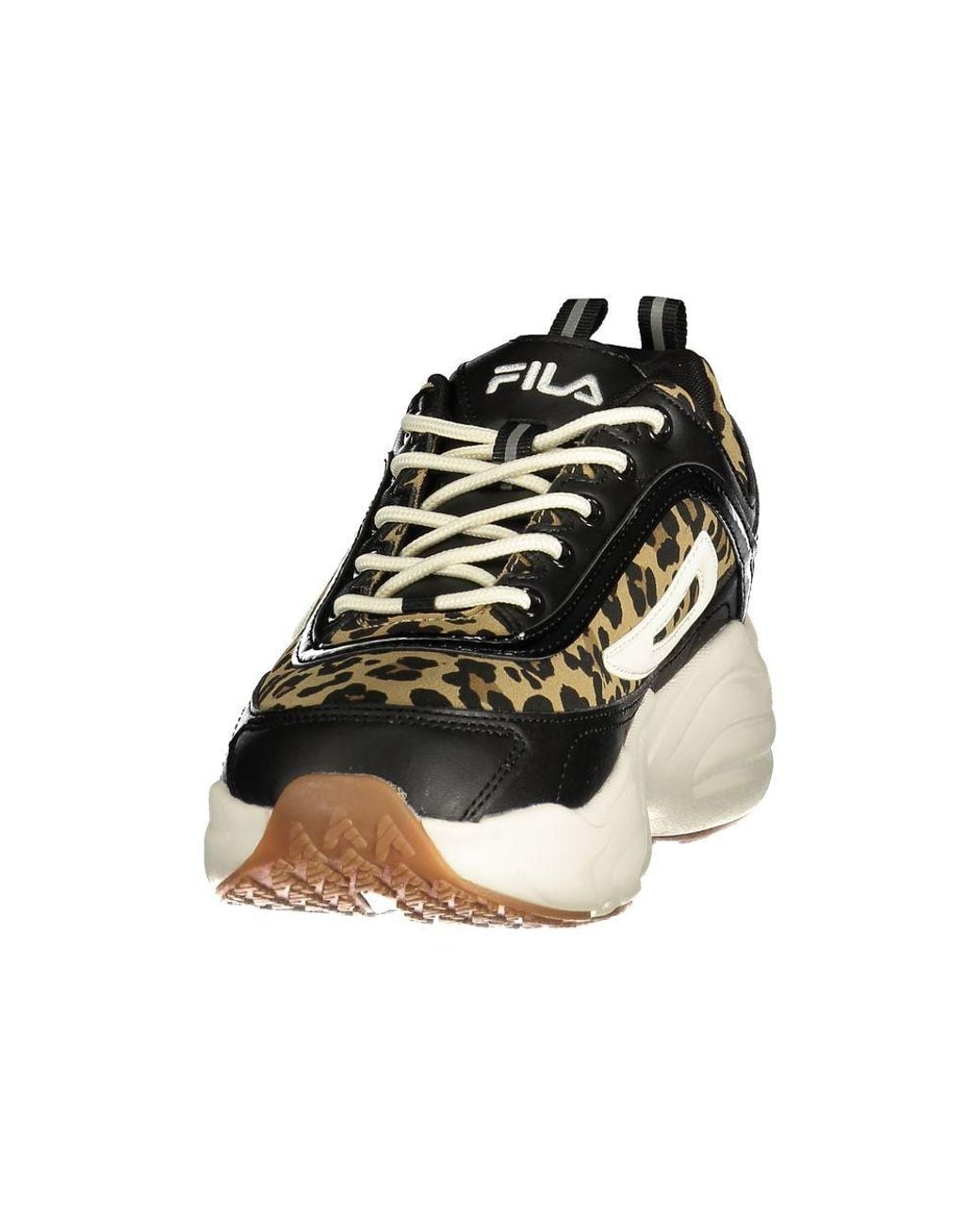Fila Black Polyester 's Sneaker