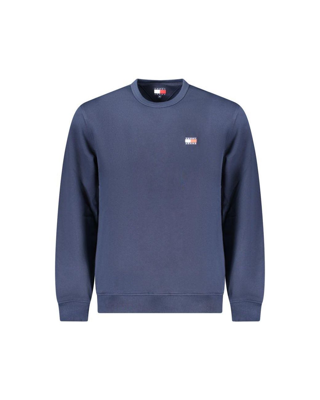 Tommy Hilfiger Blue Cotton Sweater for men
