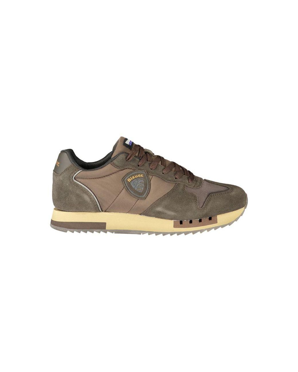 Blauer Brown Fabric Sneaker for men