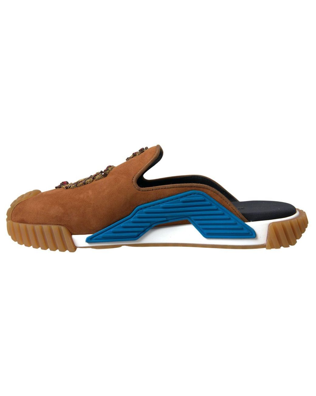 Dolce & Gabbana Blue Elegant Ns1 Slide Sandals for men