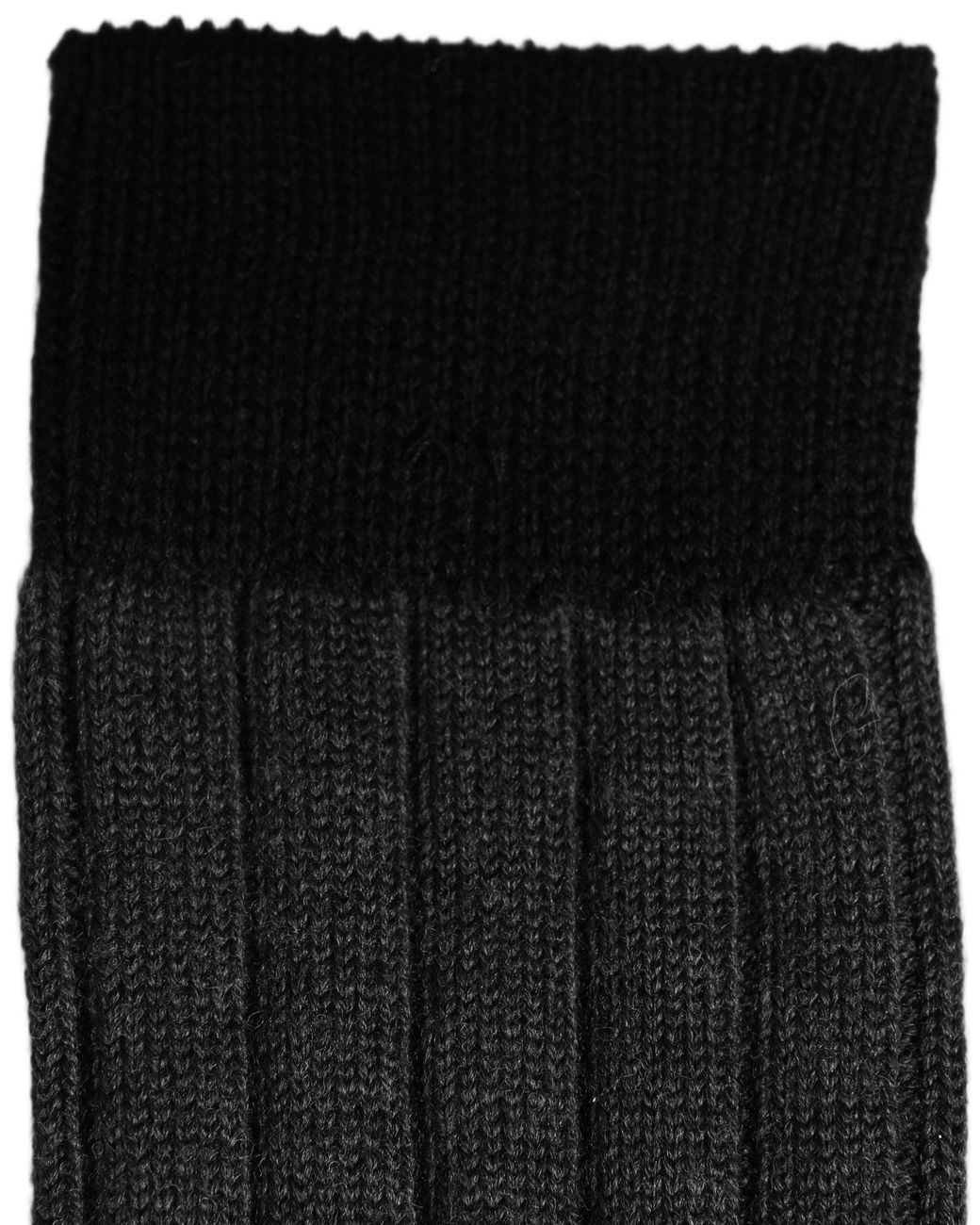 Dolce & Gabbana Black Wool Logo Calf Long Ribbed Accessory Socks Acrylic Alpaca Clothing