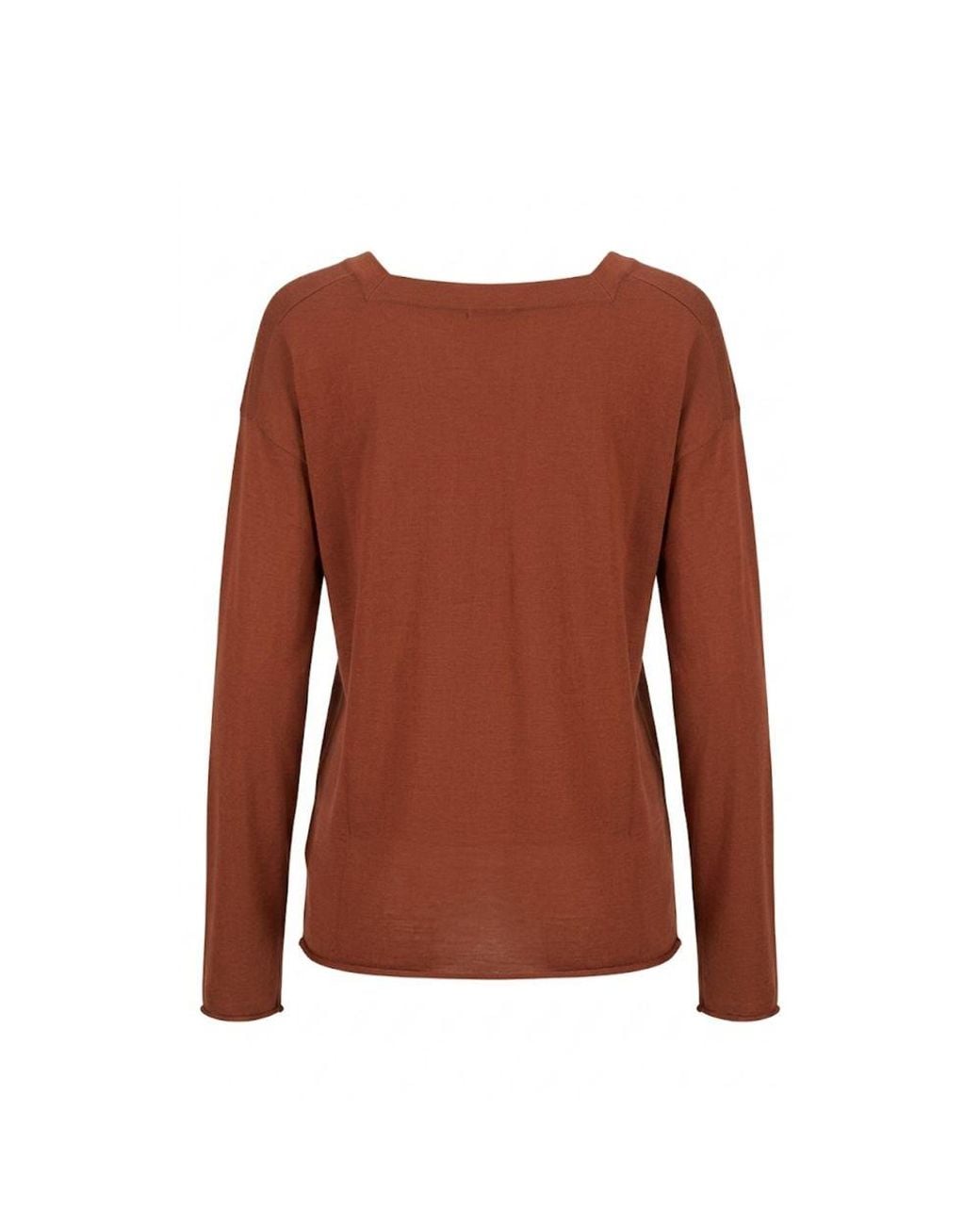 Malo Brown Cotton 's Sweater