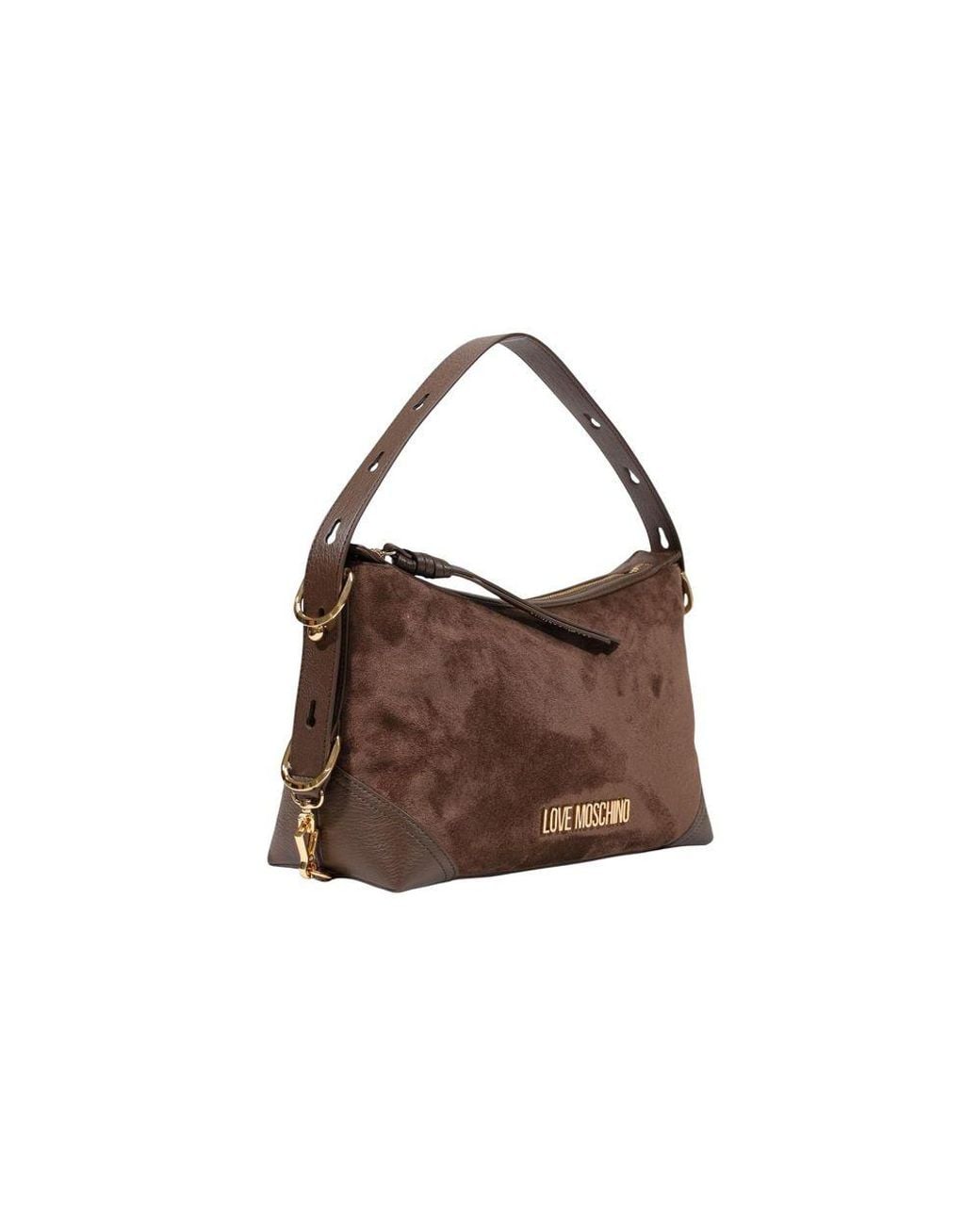Love Moschino Brown Polyester Handbag