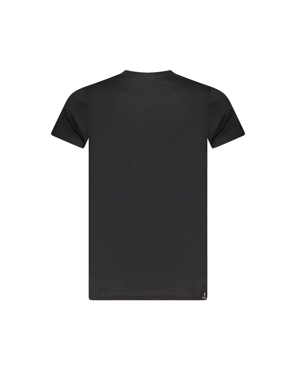 Accademia Militare Black Cotton T-Shirt for men