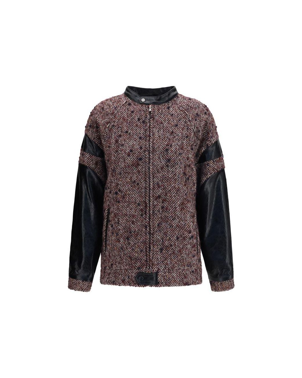 Kristina Ti Brown Wool Oves Aries Full-Length Jacket