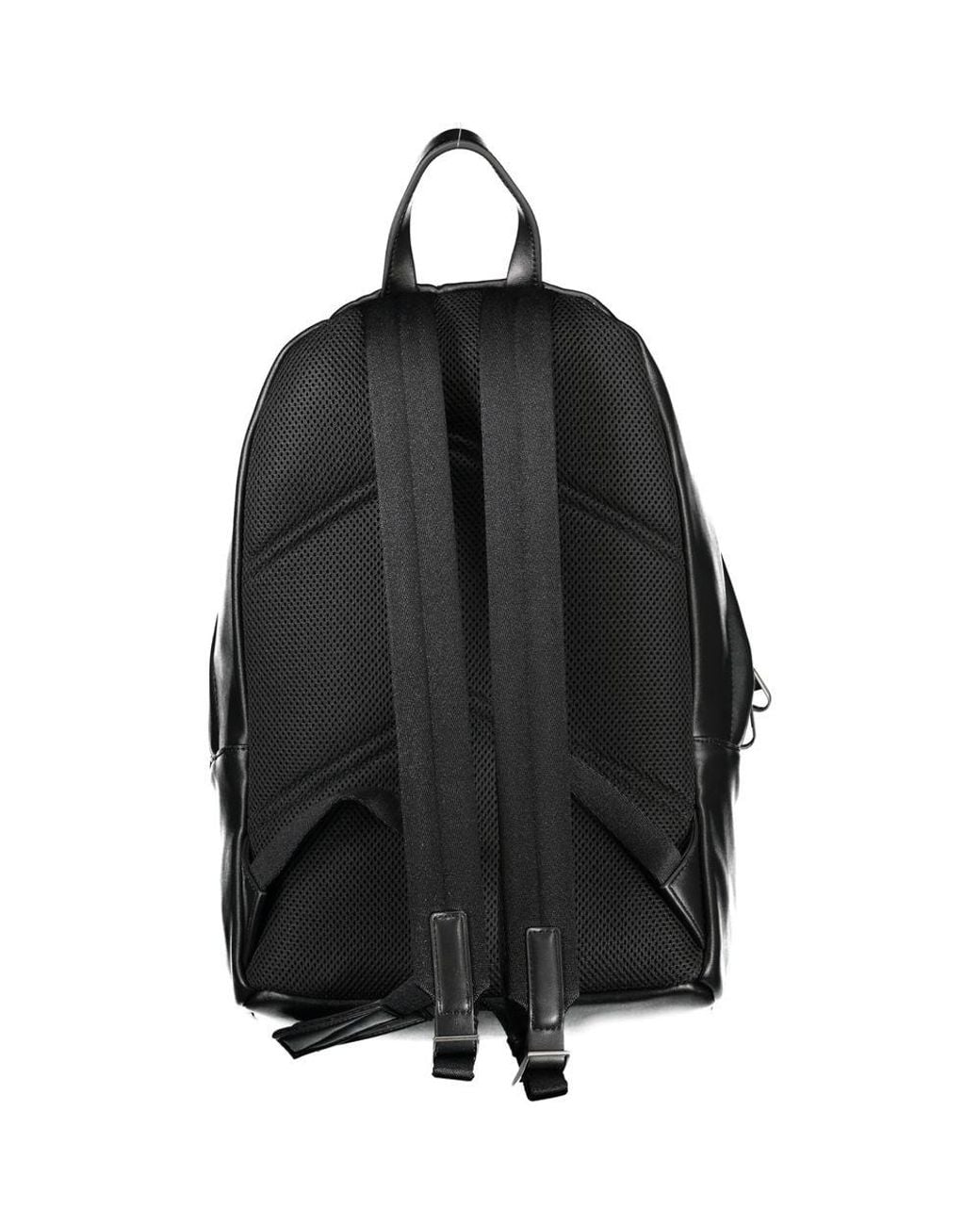 Calvin Klein Black Eco-Conscious Chic Backpack With Sleek Design for men